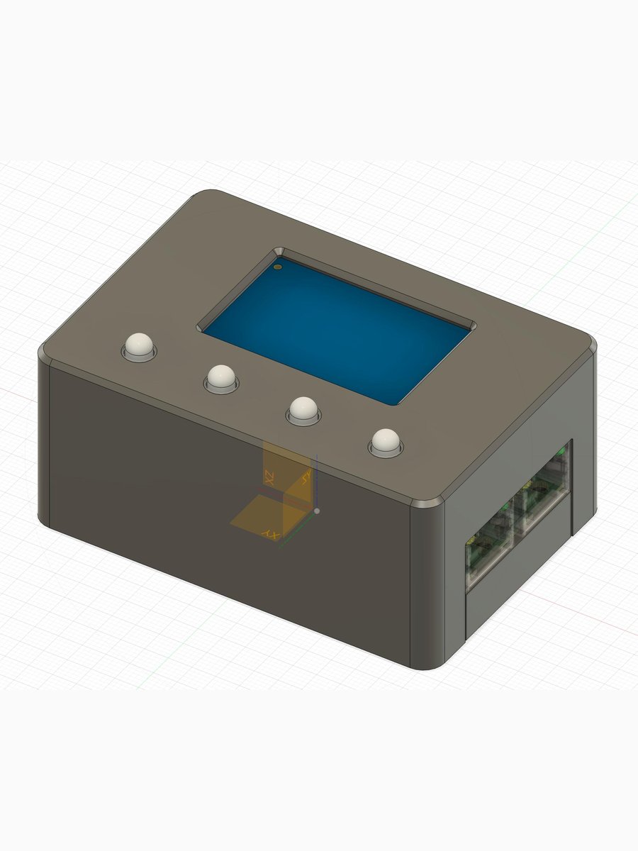 3D model of the device enclosure